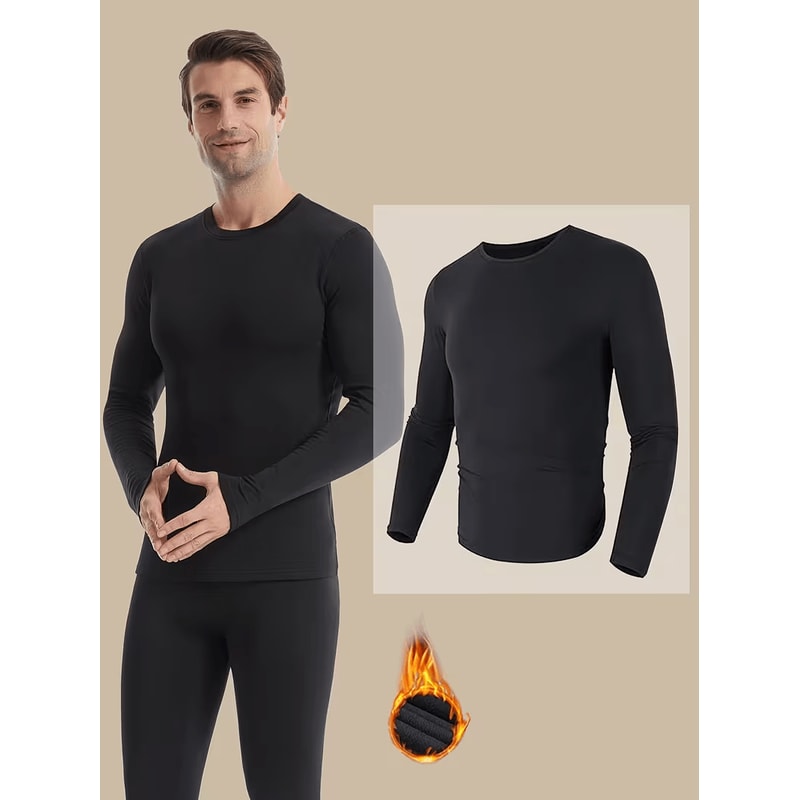 Men Thermal Underwear 2pc Set 4