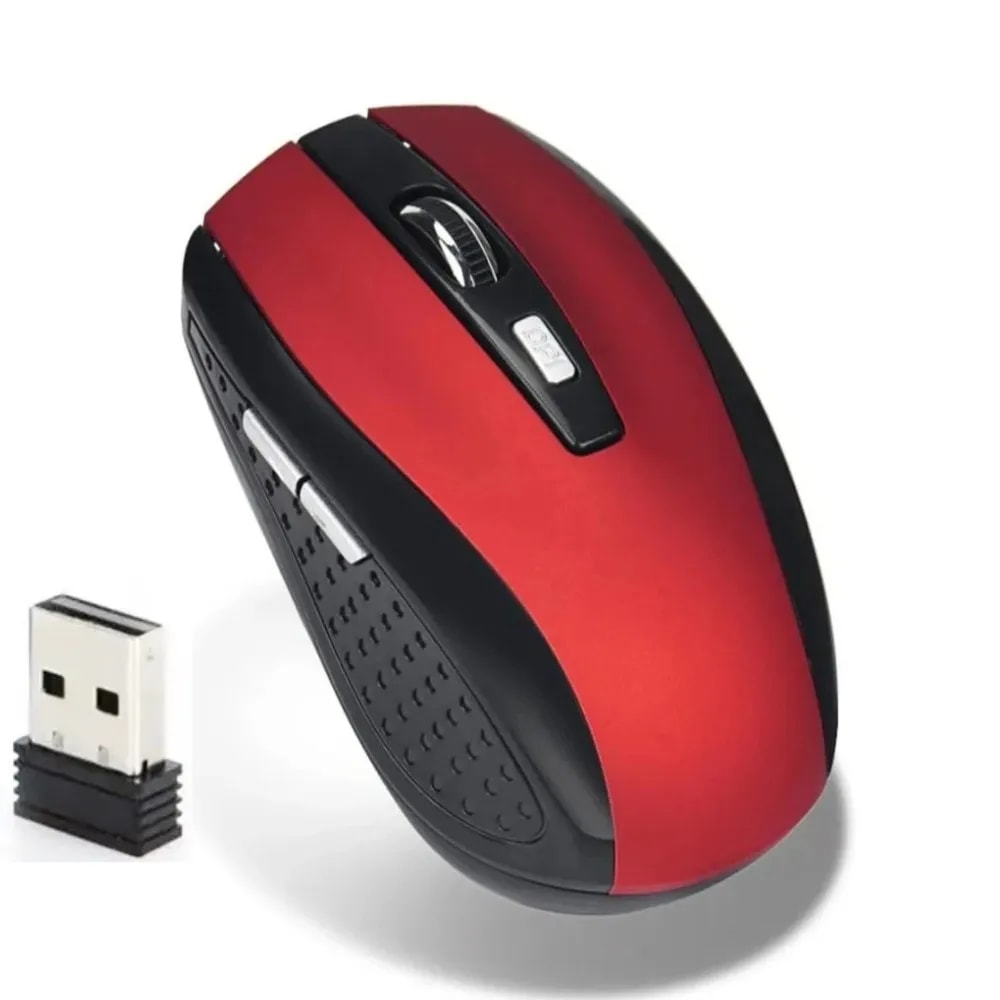Adjustable Wireless Computer Mouse With USB Receiver Optical Gaming Mouse For PC Accessories 2