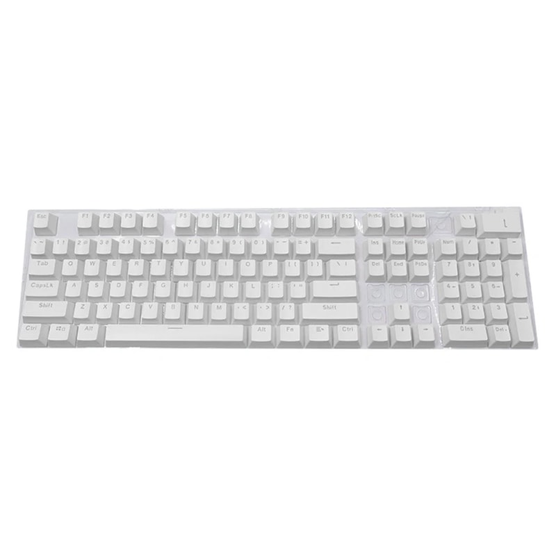 Ergonomic Replacement Keycaps Blank Keycap Set For Mechanical Keyboard Backlit Key Cap For PC Lapto 6