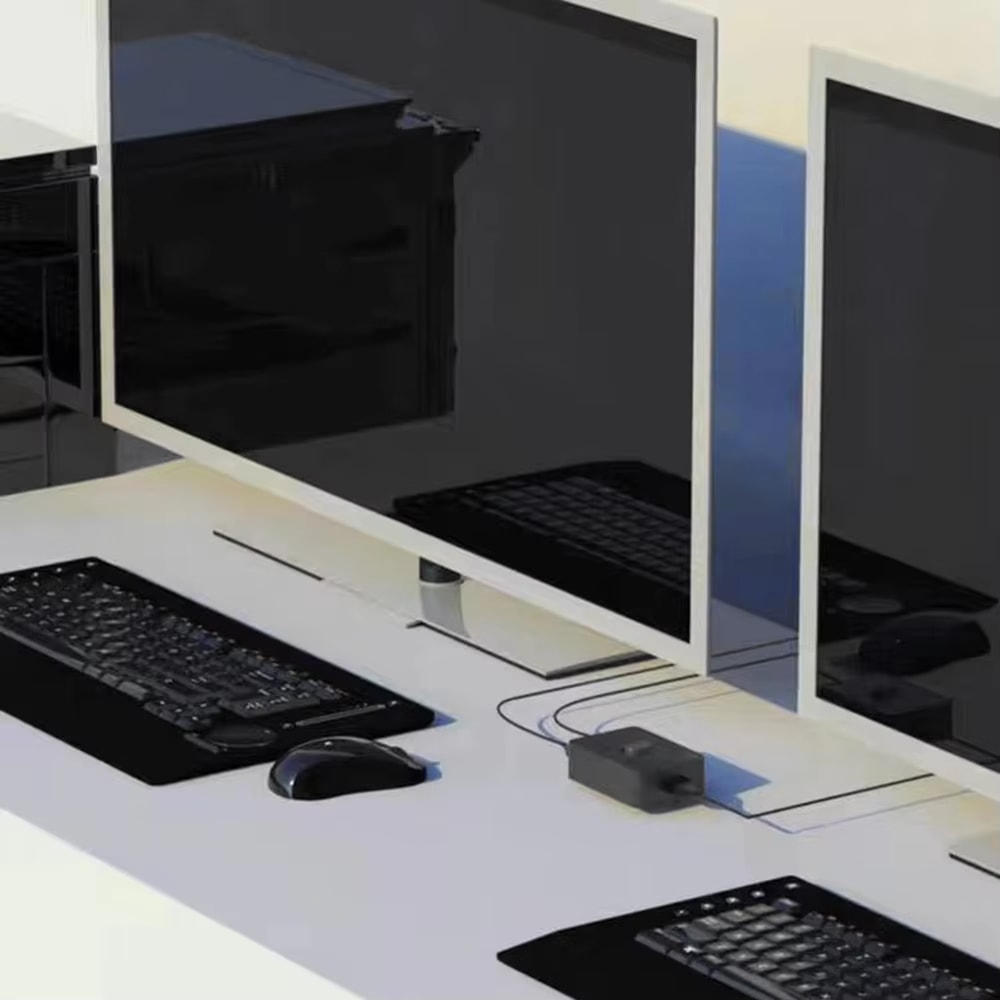 Bidirectional USB Switcher Shared Controller Splitter For Keyboard Laptop Printer Mouse Computer US 1