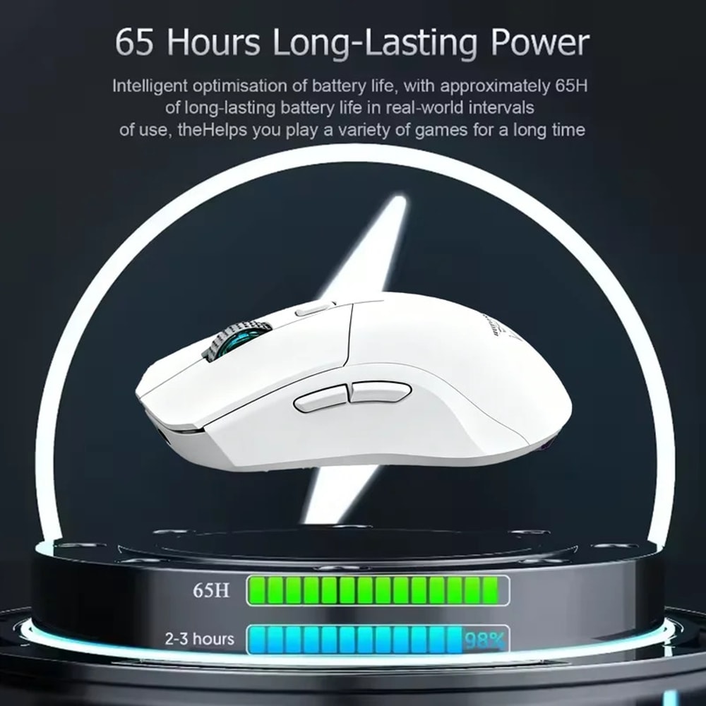 Wireless Gaming Mouse, DPI Esports, Ergonomic Design, Magnetic Charging Dock
