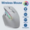 Wireless Multi-Device Bluetooth Mouse, Portable Optical Mouse, Ergonomic Right-Hand Computer Mice
