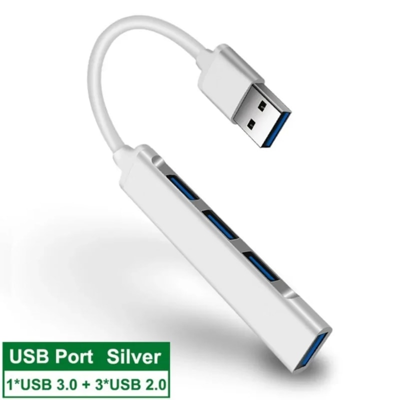 USB C HUB Multi Splitter Adapter For Lenovo Xiaomi Macbook Pro High Speed 8