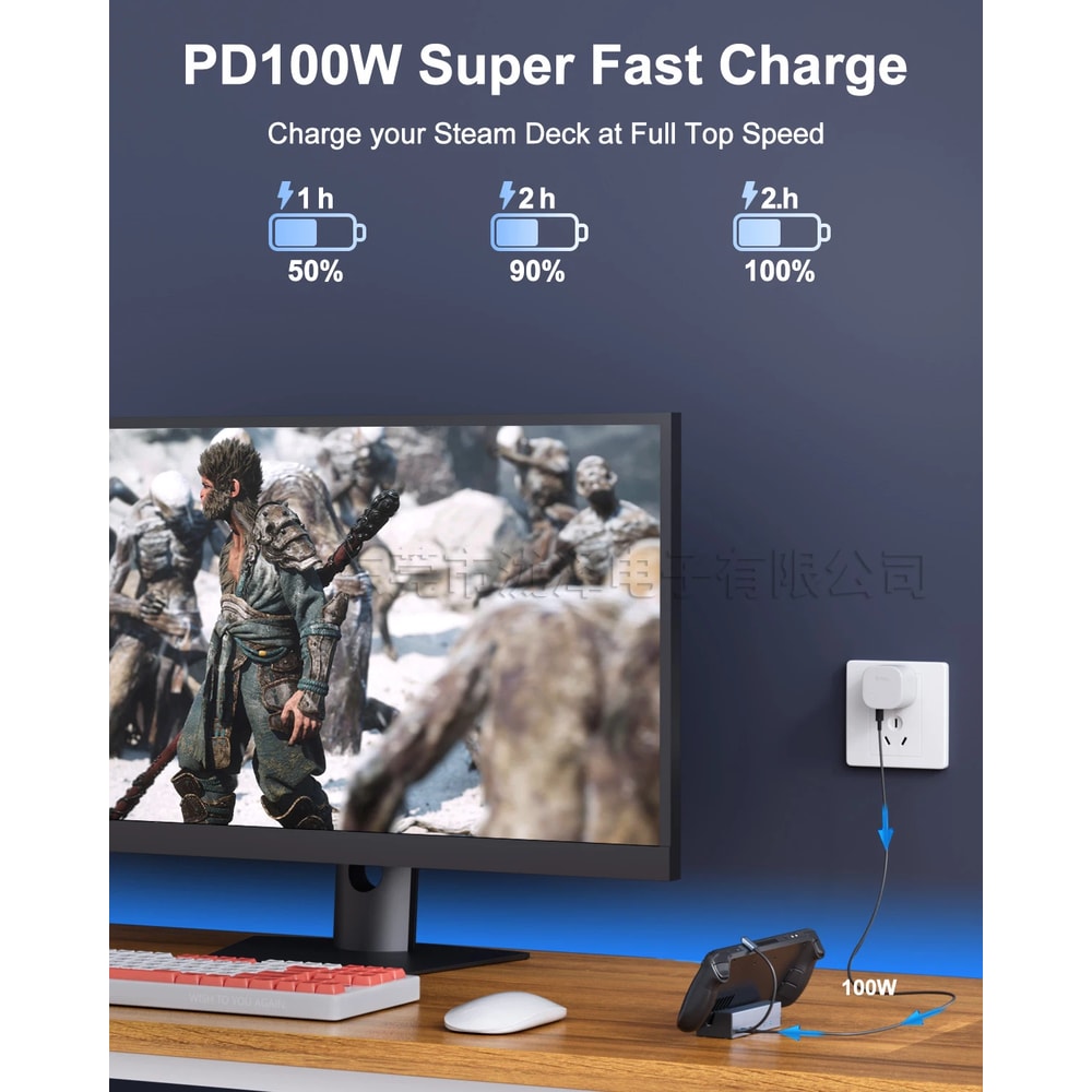 Steam Deck Docking Station USB C Hub For Effortless Connectivity 1