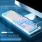 Color Matching Backlit Mechanical Feel Keys Gaming Keyboard Wired Keyboard Computer Esports Periphe 12