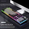 Color Matching Backlit Mechanical Feel Keys Gaming Keyboard Wired Keyboard Computer Esports Periphe 15