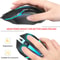 Optical Wired Gaming Mouse, Colorful LED DPI Mice for Desktop, Laptop, PC - Wired Gamer Mouse