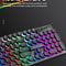 Illuminated Wired Keyboard, Shadow Mechanical Feeling Keyboard for Desktop, Laptop, and Esports Gaming