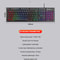 Illuminated Wired Keyboard, Shadow Mechanical Feeling Keyboard for Desktop, Laptop, and Esports Gaming