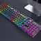 Illuminated Wired Keyboard, Shadow Mechanical Feeling Keyboard for Desktop, Laptop, and Esports Gaming
