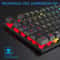 Mechanical Feel Gaming Keyboard Keys Standard Keyboard For Windows Laptop Computer Gaming Periphera 6