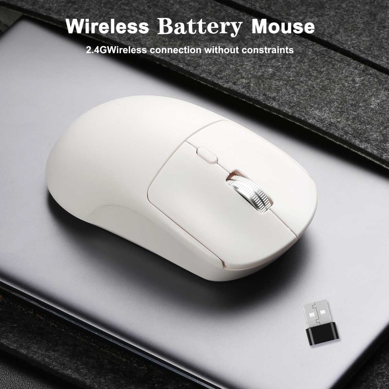 Adjustable DPI Wireless Optical Mouse For Windows PC MacBook Laptop Desktop Office Use 4