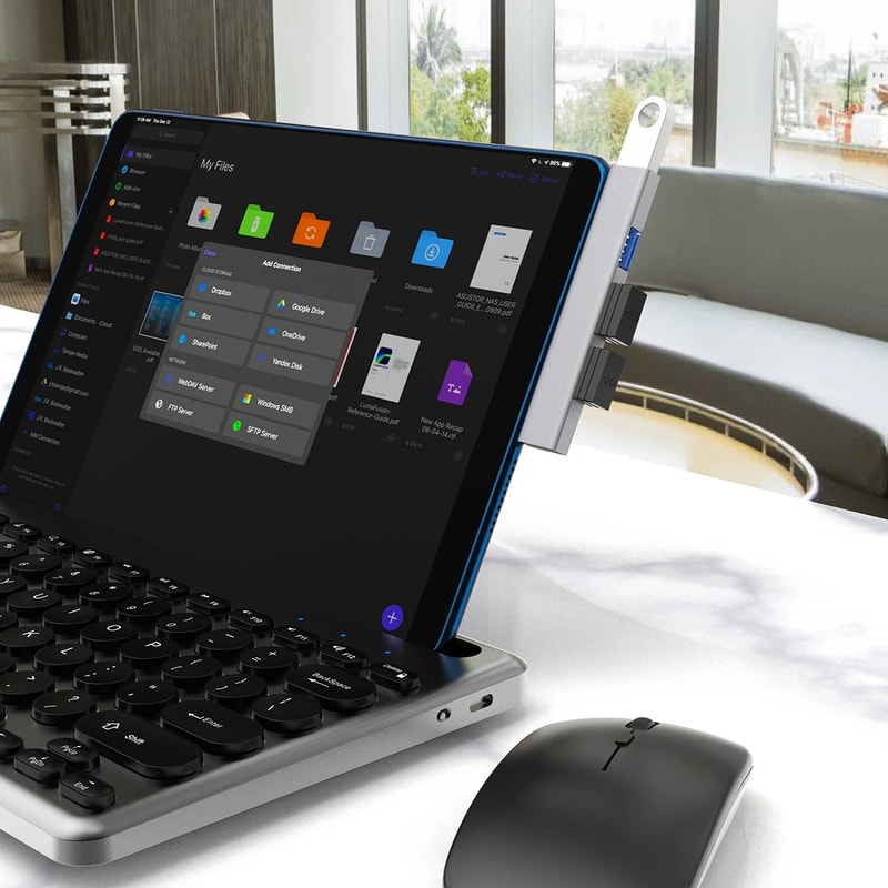 High-Speed Station Splitter Adapter for Laptop PC and Computer Accessories