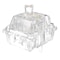Pins Lubed Smooth Line Keyboard Switches, Spring Transparent Clear RGB Switch for Gaming Setup