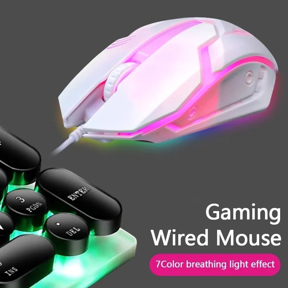 ESports Gaming Mouse Wired Mice For Desktop Laptop PC Windows 2