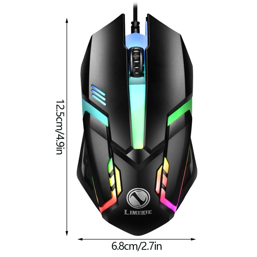 ESports Gaming Mouse Wired Mice For Desktop Laptop PC Windows 6