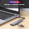 USB Docking Hub For MacBook Fast Charge Splitter Station HighSpeed Charging For MacBook Computers 4