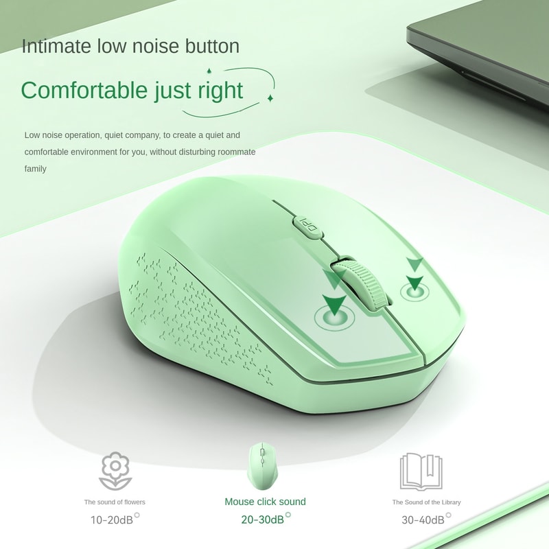 Rechargeable USB Mouse For MacBook Laptop Tablet And Computer Accessories 3