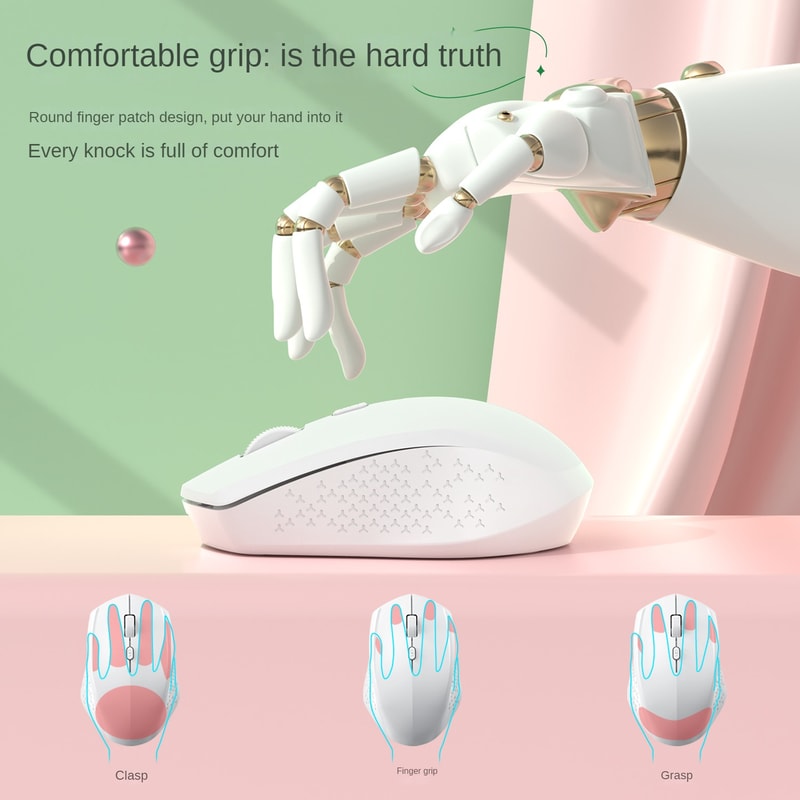 Rechargeable USB Mouse For MacBook Laptop Tablet And Computer Accessories 4