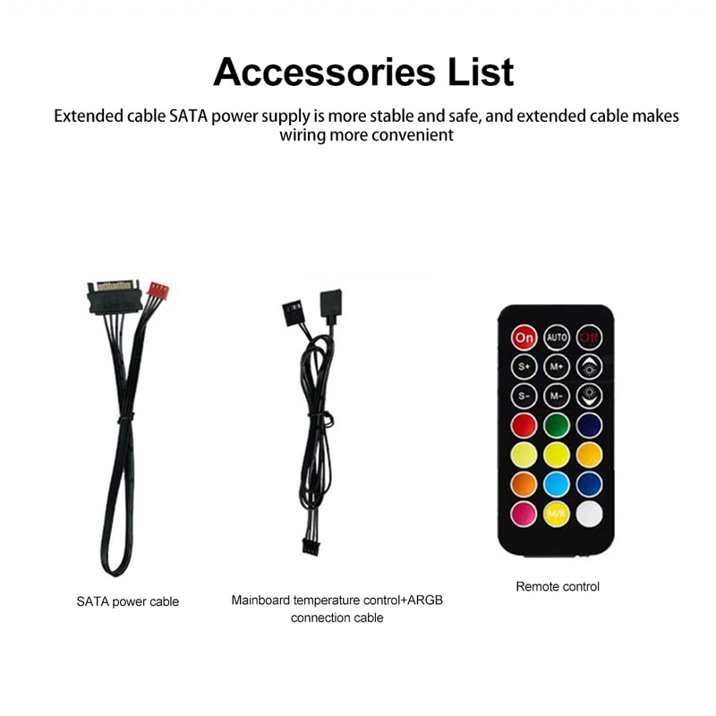 Magnetic Suction Hub Fan Ports For Computer PC Case Cooling Fan Hub 5