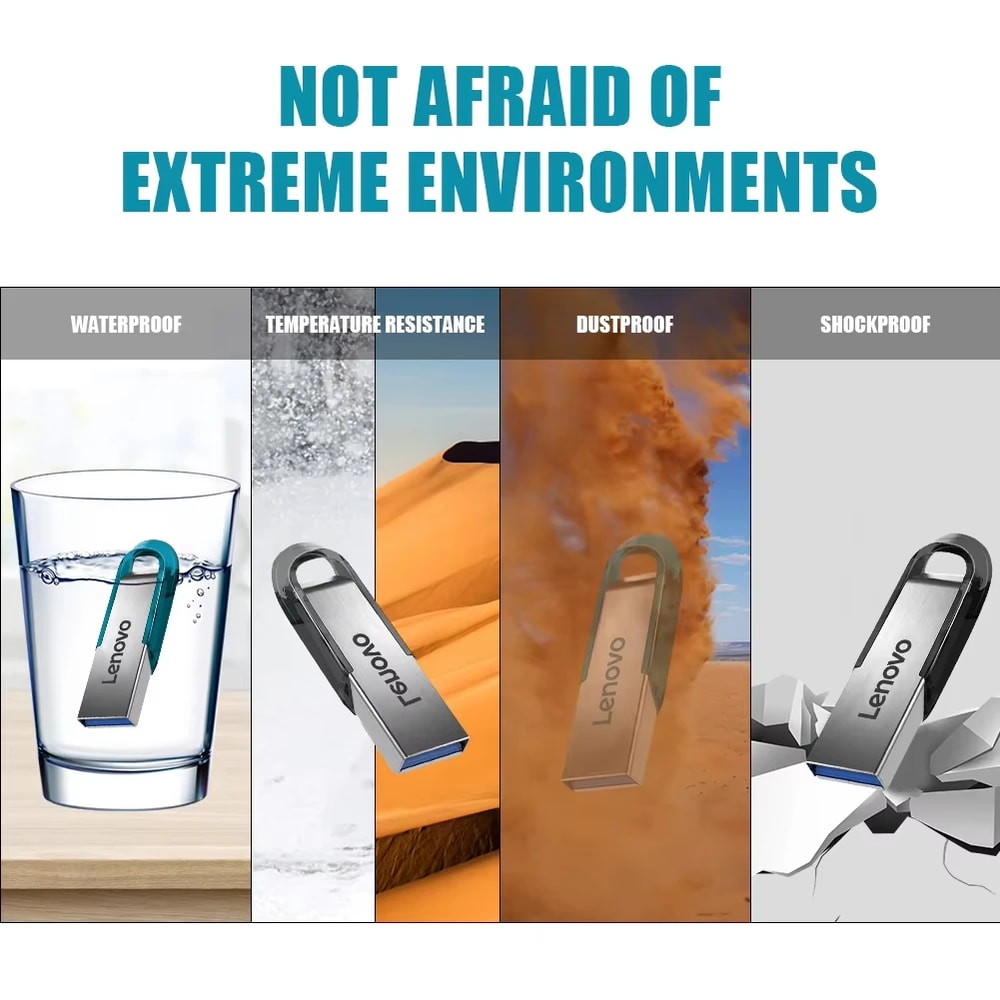 Durable Speed Metal Pendrive Stick Drive Waterproof And ScratchResistant USB 5