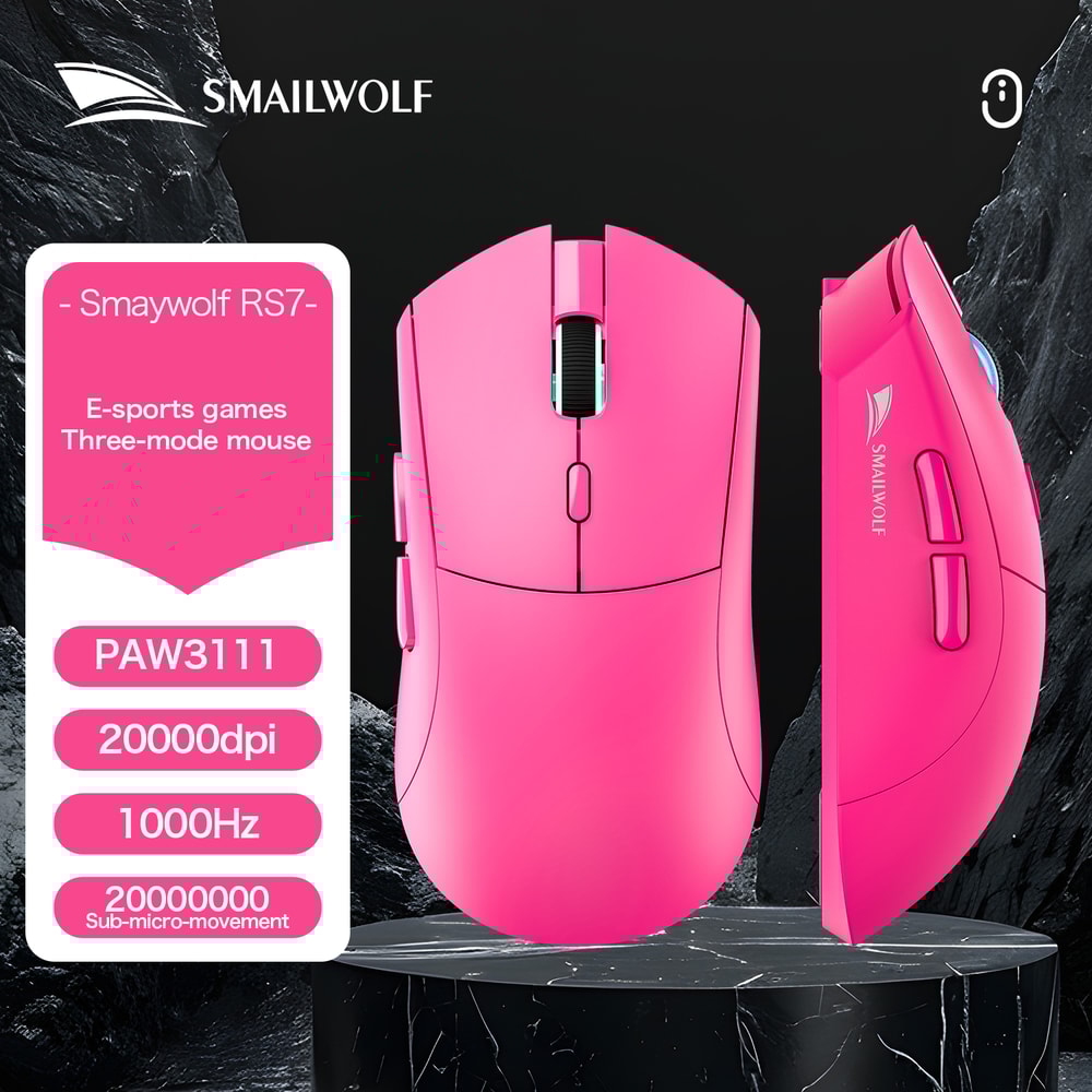 Macro Bluetooth Wireless Gaming Mouse For Laptop Desktop And Office Use 6