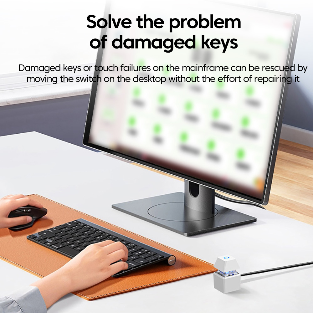 External Start Power OnOff Button Switch Extension Cable LED Motherboard For Home Office 2