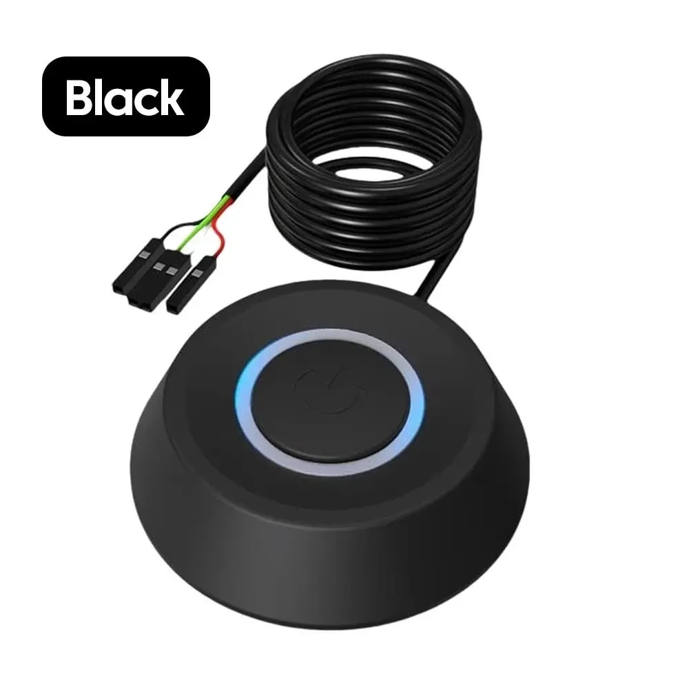 External Start Power OnOff Button Extension Cable For PC Motherboard Ideal For Home Office Setup 7