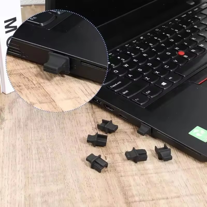 Ethernet LAN Port Protectors Silicone Dustplugs For Router Hub And Computer Ports 4