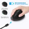 Wireless Battery Vertical Mouse Ergonomic Mice USB Right Hand Gaming Laptop Computer 4