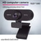 Webcam For Desktop Laptop, Mini USB Web Camera, With Microphone, Web Cam Cover for YouTube Skype Streaming