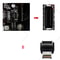 USB Adapter for Mainboard Front Panel, Angled Elbow Type C Converter Cable Splitter