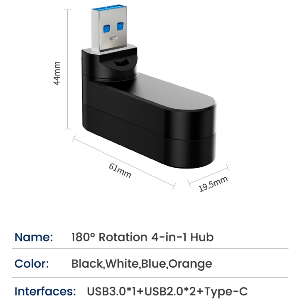 Data Transfer Ports Multiple Expander For Computer Laptop MacBook 5