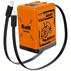 2-in-1 gan 120w fast charger | efficient & portable