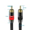 Audio Video Cable Male For Projector DVD TV Speaker Amplifier 3