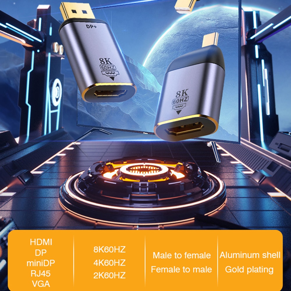 MiniDP Adapter For Laptop MacBook TV Box IPad Galaxy DisplayPort 0