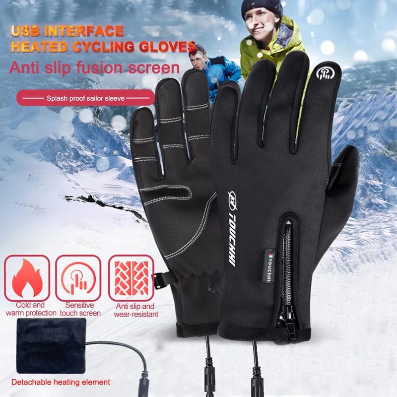 USB Warm Winter Gloves 4