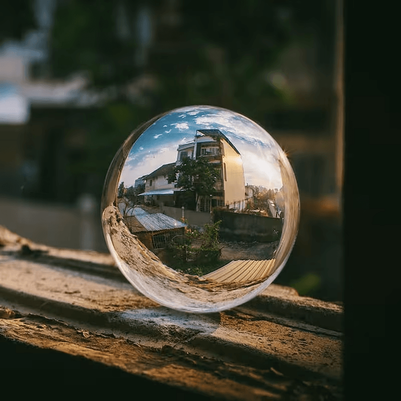 Crystal Ball Photography for Stunning Reflections