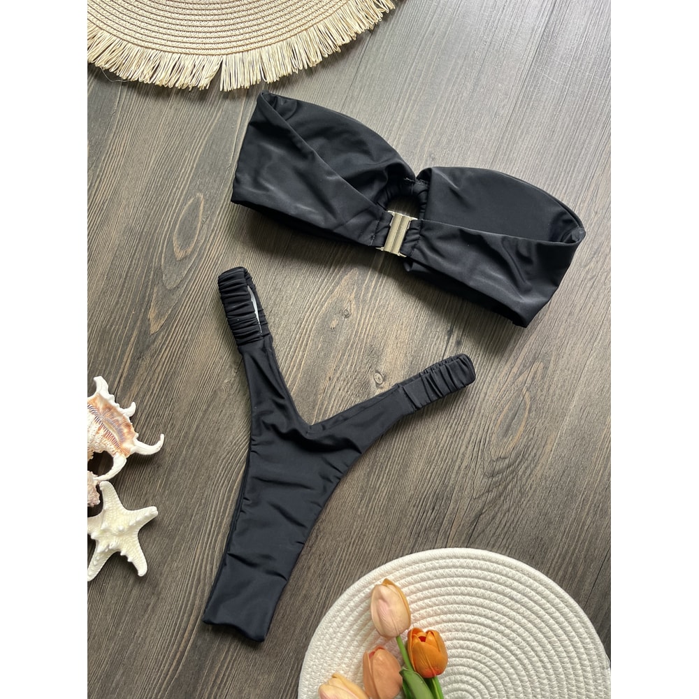 Brazilian Bikini Set, Female Swimwear Thong Biquini Swimming Suits Beachwear