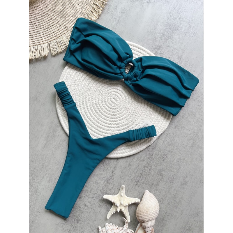 Brazilian Bikini Set, Female Swimwear Thong Biquini Swimming Suits Beachwear