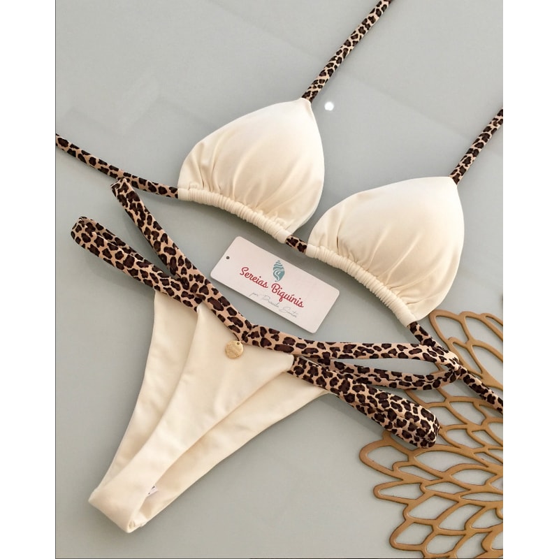 Twopiece Set Women Bikini Beach Holiday Swimsuit For Summer 4