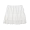 Flowy Swimwear Skirt, Ruffle Low Waist, Layered Pleated Style