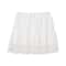 Flowy Swimwear Skirt, Ruffle Low Waist, Layered Pleated Style