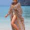 Luxury Beach Outings Belted Swimwear Cape Sea Boho Coverup Long 1