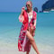 Luxury Beach Outings Belted Swimwear Cape Sea Boho Coverup Long 15