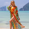 Luxury Beach Outings Belted Swimwear Cape Sea Boho Coverup Long 17