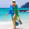 Luxury Beach Outings Belted Swimwear Cape Sea Boho Coverup Long 22