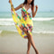 OpenBack Swimwear Women Halter Sling Chiffon Beach Towel Bikini Wrap Pareo Skirts For Beach Holiday 1