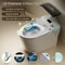 One-Piece Toilet with Built-in Bidet, ADA Bidet Height, Foam Dispenser, Instant Warm Water and Dryer