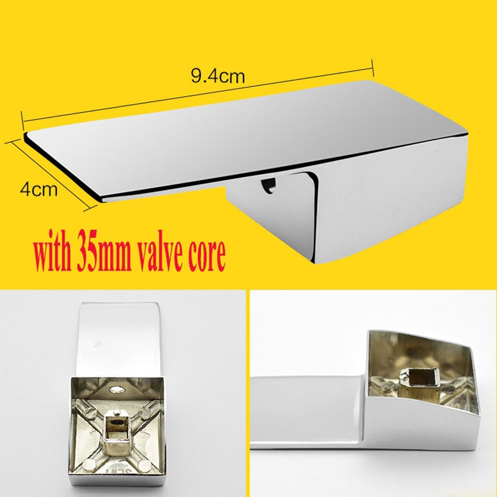 Metal Handle Bathroom Kitchen Faucet Accessories Single Handle Replacement Faucet Shower Tank Switc 4